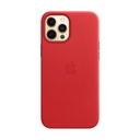 Apple Leather Case with MagSafe Red, for Apple iPhone 12 Pro Max, MHKJ3ZM/A