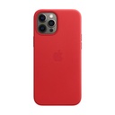 Apple Leather Case with MagSafe Red, for Apple iPhone 12 Pro Max, MHKJ3ZM/A