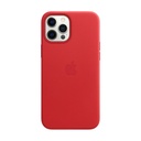 Apple Leather Case with MagSafe Red, for Apple iPhone 12 Pro Max, MHKJ3ZM/A