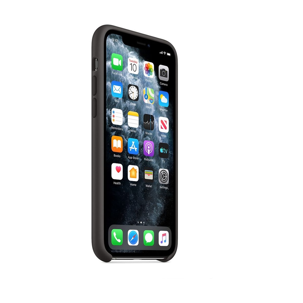 Apple Silicone Case Black, for iPhone 11 Pro, MWYN2ZM/A