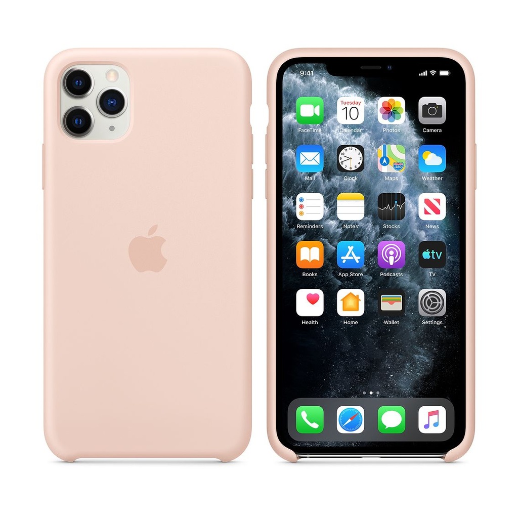 Apple Silicone Case Pink Sand, für iPhone 11 Pro Max, MWYY2ZM/A
