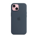 Apple Silicone Case with MagSafe Storm Blue, für iPhone 15, MT0N3ZM/A