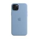 Apple Silicone Case with MagSafe Winter Blue, for iPhone 15 Plus, MT193ZM/A