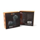 Auriculares Bluetooth Krom Kall con estuche de carga/ Autonomía 4h/ Negros
