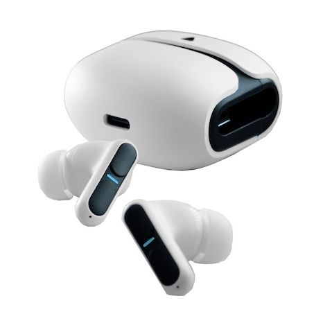 Auriculares Bluetooth Leotec TWS Gaming Nebula Fit con estuche de carga/ Autonomía 7.5h/ Blancos