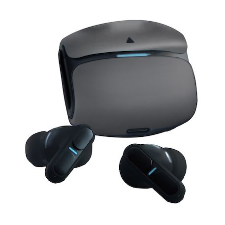 Auriculares Bluetooth Leotec TWS Gaming Nebula Fit con estuche de carga/ Autonomía 7.5h/ Negros