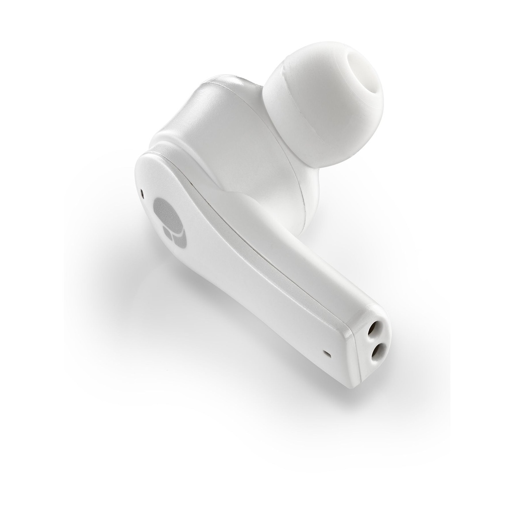 Auriculares Bluetooth NGS Ártica Bloom con estuche de carga/ Autonomía 6h/ Blancos