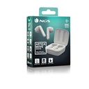 Auriculares Bluetooth NGS Ártica Move con estuche de carga/ Autonomía 7h/ Blancos