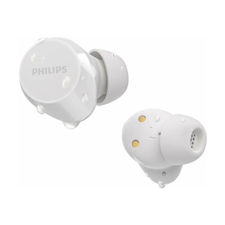 Auriculares Bluetooth Philips TAT1209 con estuche de carga/ Autonomía 6h/ Blancos