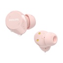 Auriculares Bluetooth Philips TAT1209 con estuche de carga/ Autonomía 6h/ Rosas