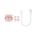 Auriculares Bluetooth Philips TAT1209 con estuche de carga/ Autonomía 6h/ Rosas