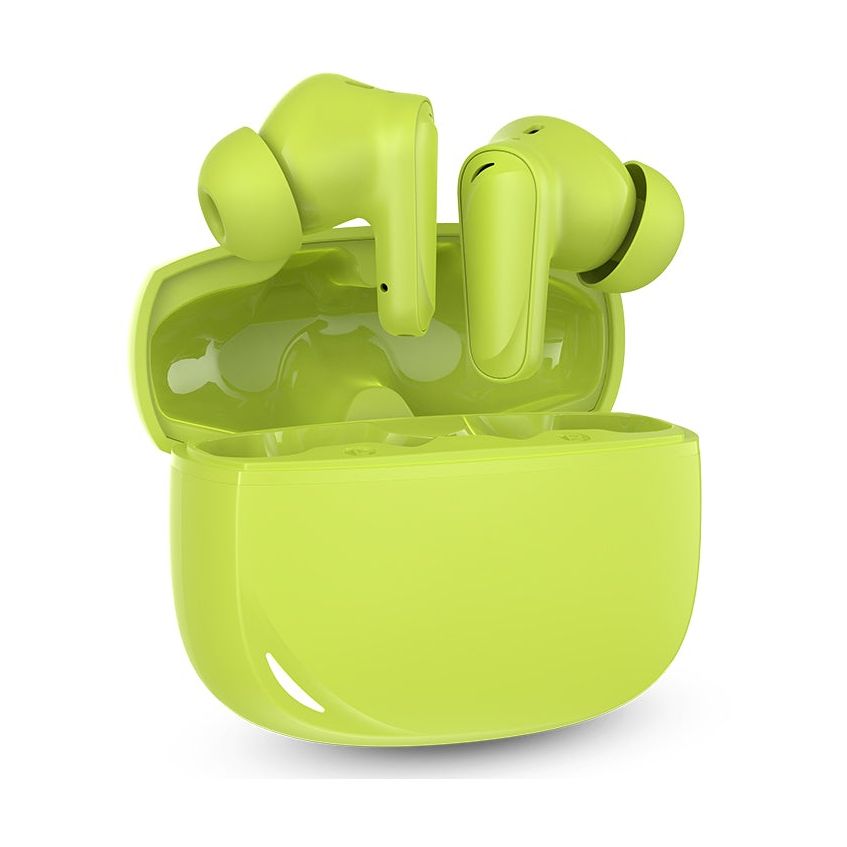 Auriculares Bluetooth SPC Boost Buds con estuche de carga/ Autonomía 7.5h/ Verde Lima