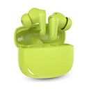 Auriculares Bluetooth SPC Boost Buds con estuche de carga/ Autonomía 7.5h/ Verde Lima