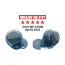 Auriculares Bluetooth Sony WF-C710N con estuche de carga/ Autonomía 12h/ Azules Cristal