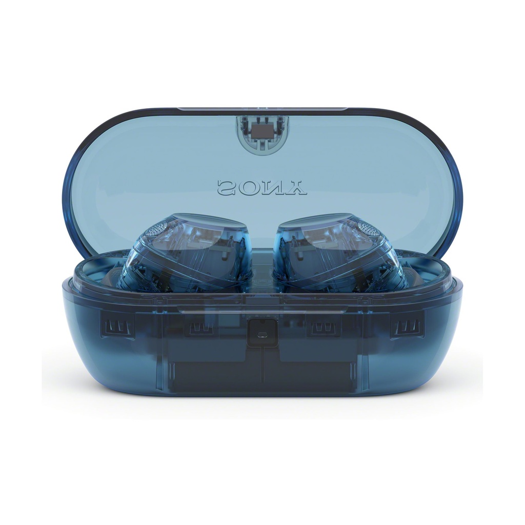 Auriculares Bluetooth Sony WF-C710N con estuche de carga/ Autonomía 12h/ Azules Cristal