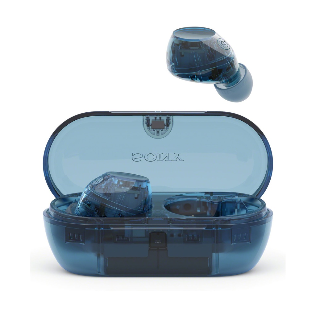 Auriculares Bluetooth Sony WF-C710N con estuche de carga/ Autonomía 12h/ Azules Cristal