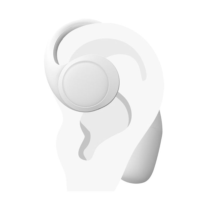 Auriculares Deportivos Bluetooth SPC Ether 2 Sense con estuche de carga/ Autonomía 8h/ Blancos