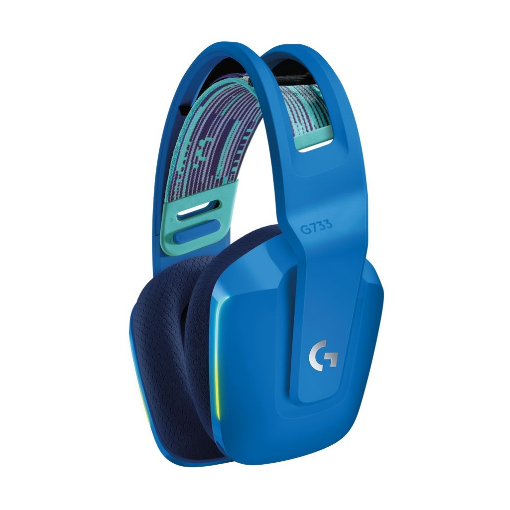Logitech G733 Wireless Gaming Headset with Microphone / Blue