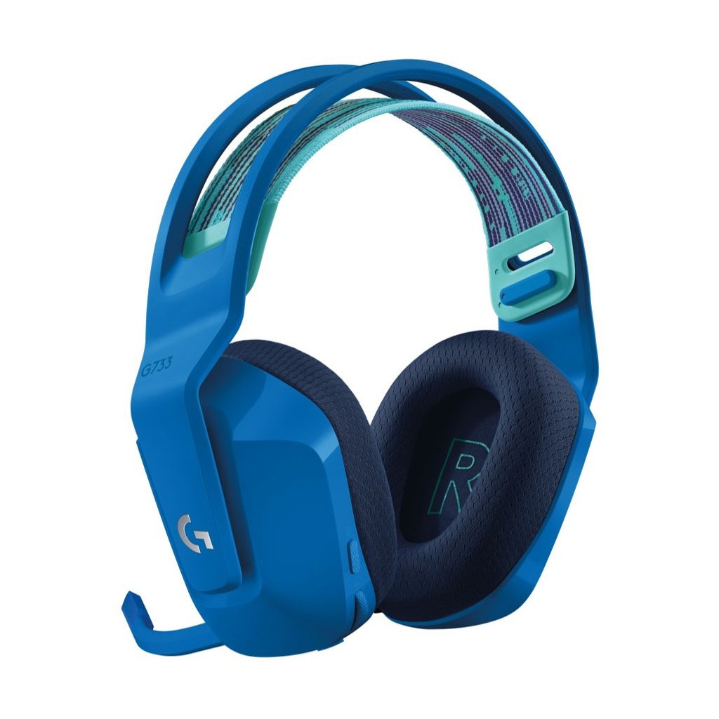Logitech G733 Wireless Gaming Headset with Microphone / Blue