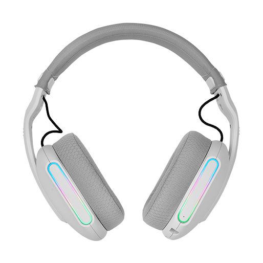 Mars Gaming MHWPRO Wireless Gaming Headset with Microphone / 3.5mm Jack / Bluetooth / White