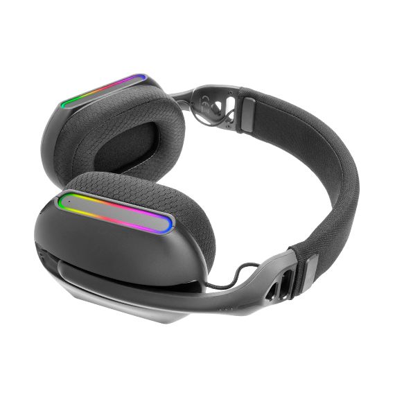 Mars Gaming MHWPRO Wireless Gaming Headset with Microphone / 3.5mm Jack / Bluetooth / Black
