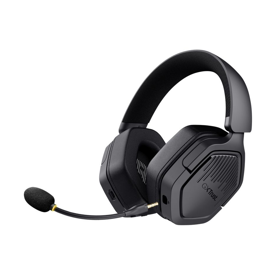 Auriculares Gaming Inalámbricos con Micrófono Trust Gaming GXT 493PS Carus PS5/ Jack 3.5/ Bluetooth/ Negros