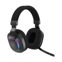 Hiditec Vortex ARGB Gaming Headset with Microphone / 3.5mm Jack / Bluetooth / Black