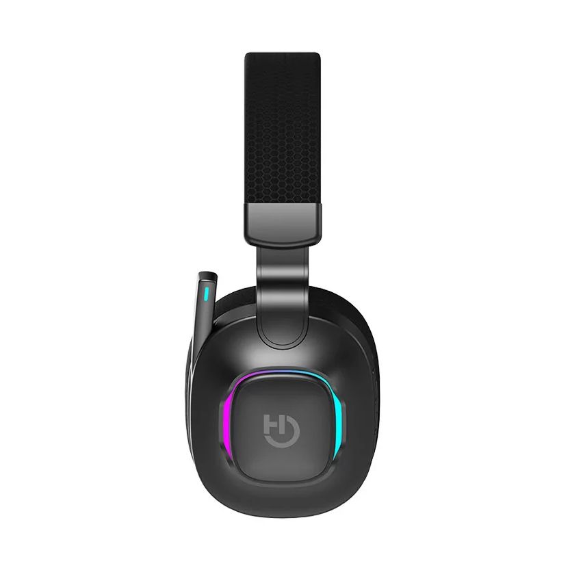 Hiditec Vortex ARGB Gaming Headset with Microphone / 3.5mm Jack / Bluetooth / Black