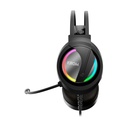 Krom Kappa Gaming Headset with Microphone / 3.5mm Jack / USB 2.0 / Black