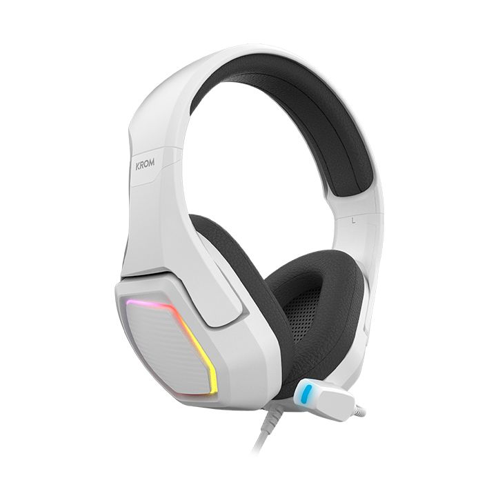 Krom Kopa 7.1 Gaming Headset with Microphone / USB 2.0 / White