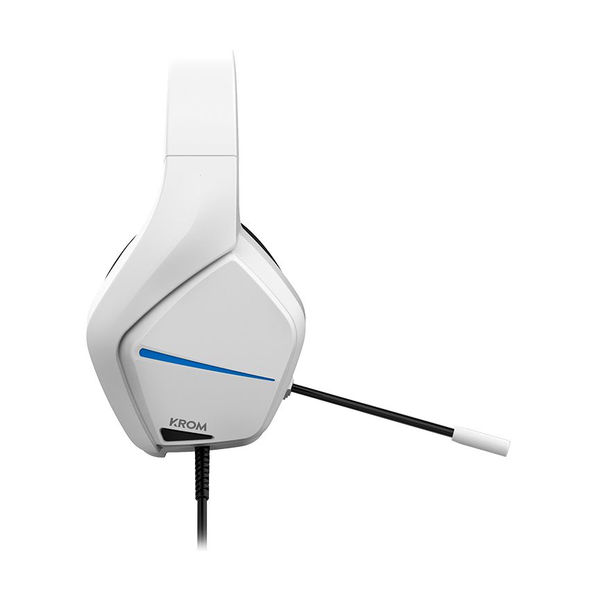 Krom Kopa Move Gaming Headset with Microphone / 3.5mm Jack / White