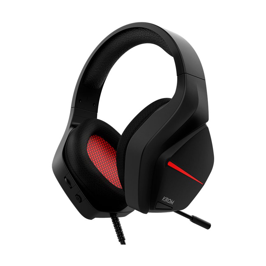 Krom Kopa Move Gaming Headset with Microphone / 3.5mm Jack / Black