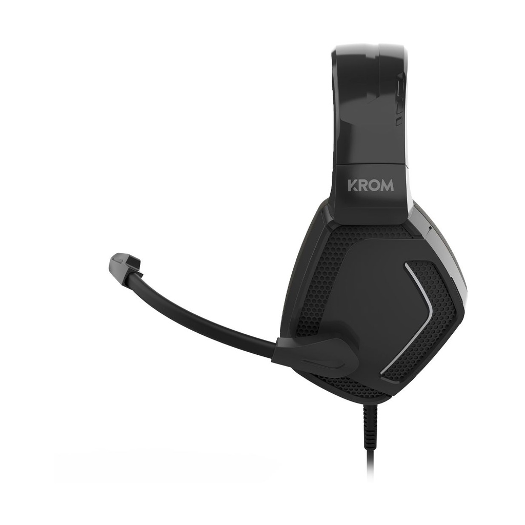 Krom Kopa Pro Gaming Headset with Microphone / 3.5mm Jack / Black