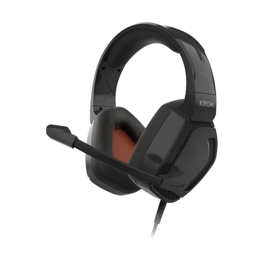 Krom Kopa Pro Gaming Headset with Microphone / 3.5mm Jack / Black