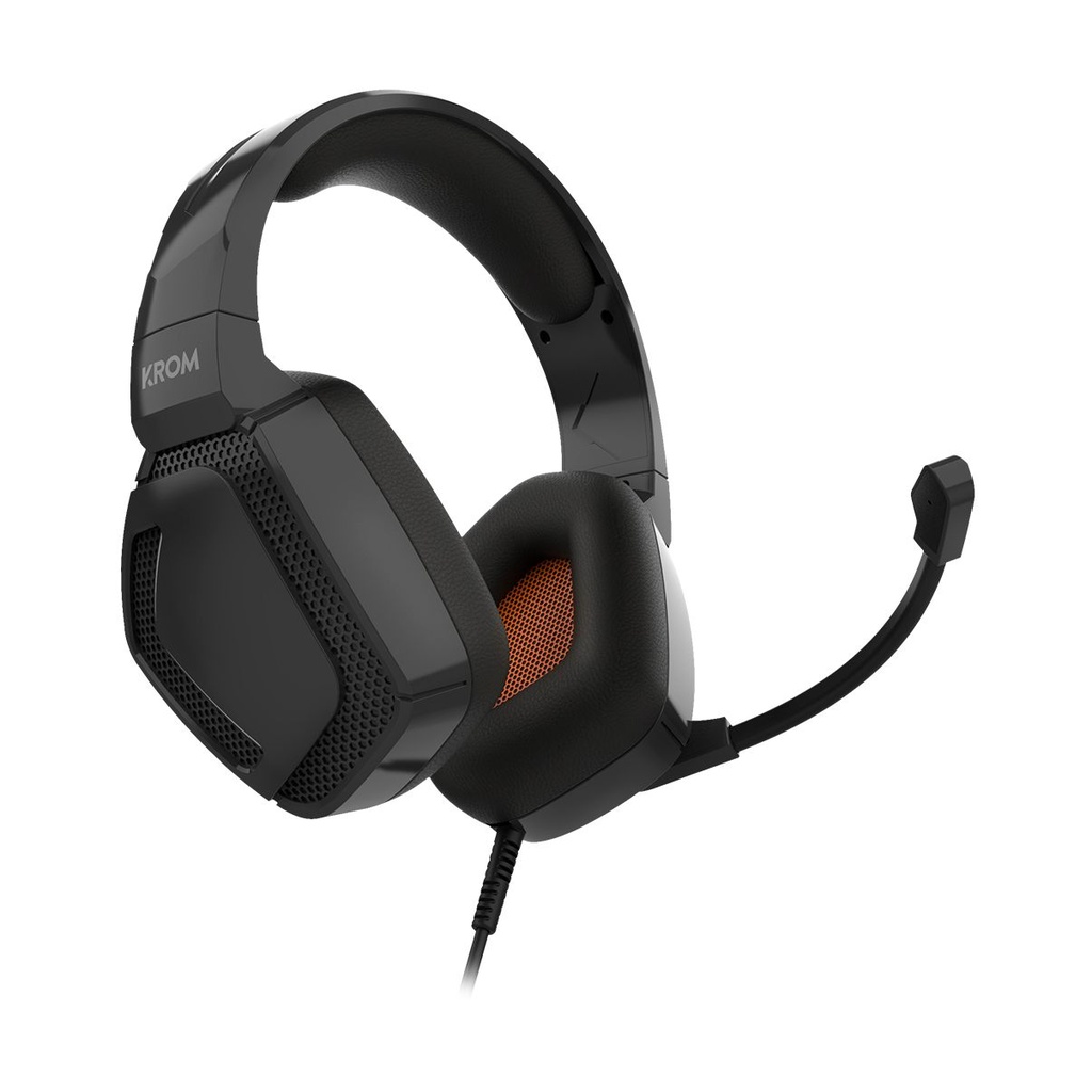 Krom Kopa Pro Gaming Headset with Microphone / 3.5mm Jack / Black