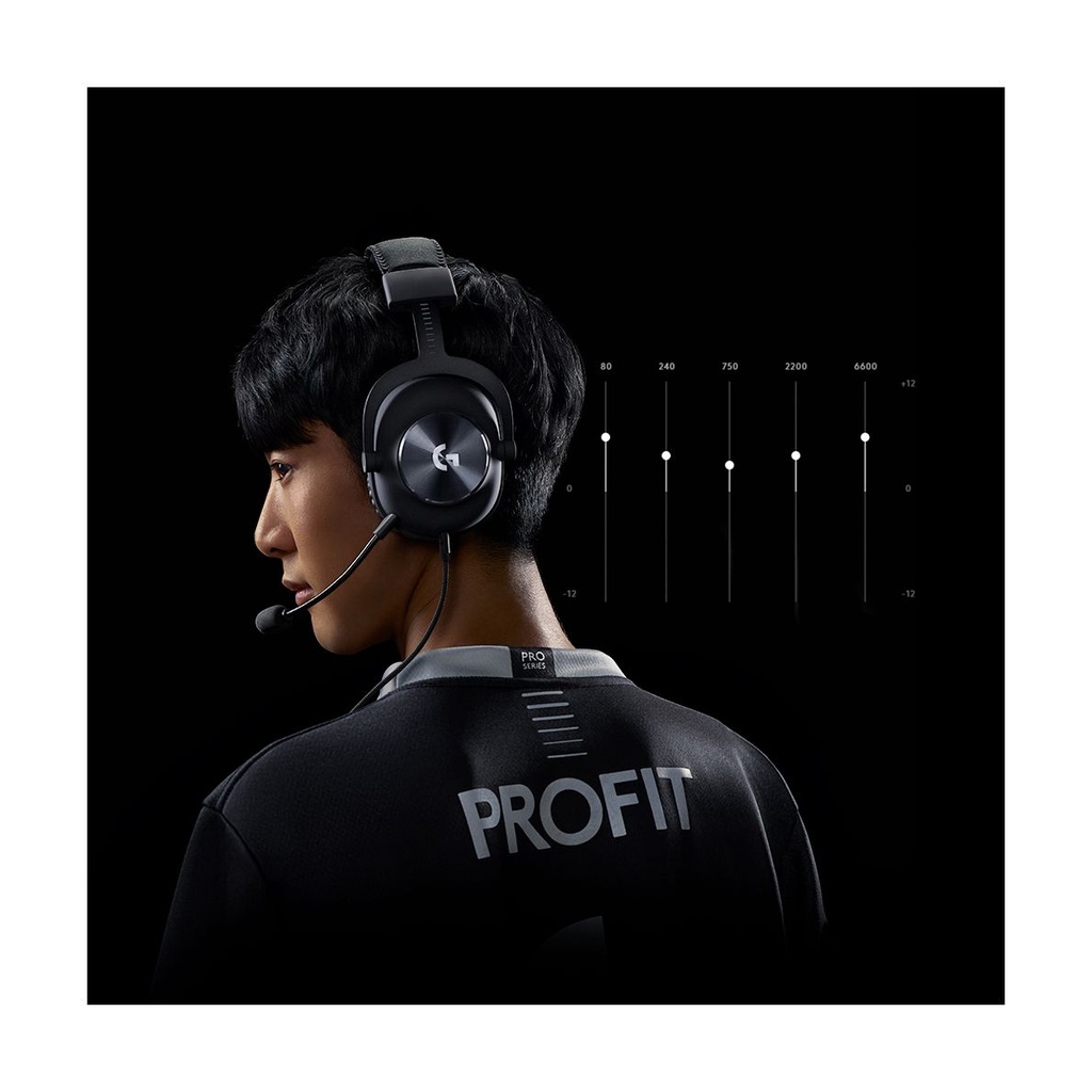 Logitech G Pro X Gaming Headset with Microphone / 3.5mm Jack / USB / Black