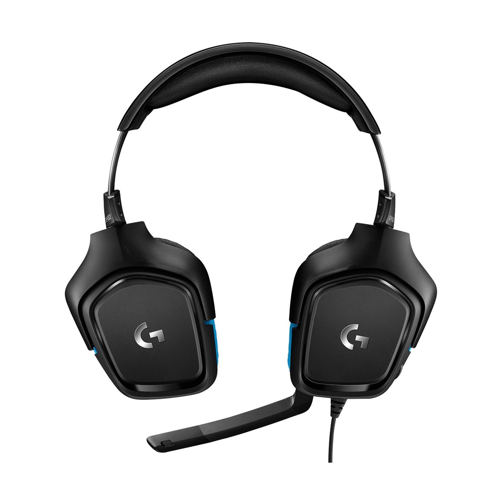 Logitech G432 Gaming Headset with Microphone / USB 2.0 / 3.5mm Jack / Black