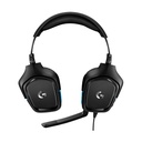 Logitech G432 Gaming Headset with Microphone / USB 2.0 / 3.5mm Jack / Black