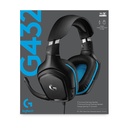 Logitech G432 Gaming Headset with Microphone / USB 2.0 / 3.5mm Jack / Black