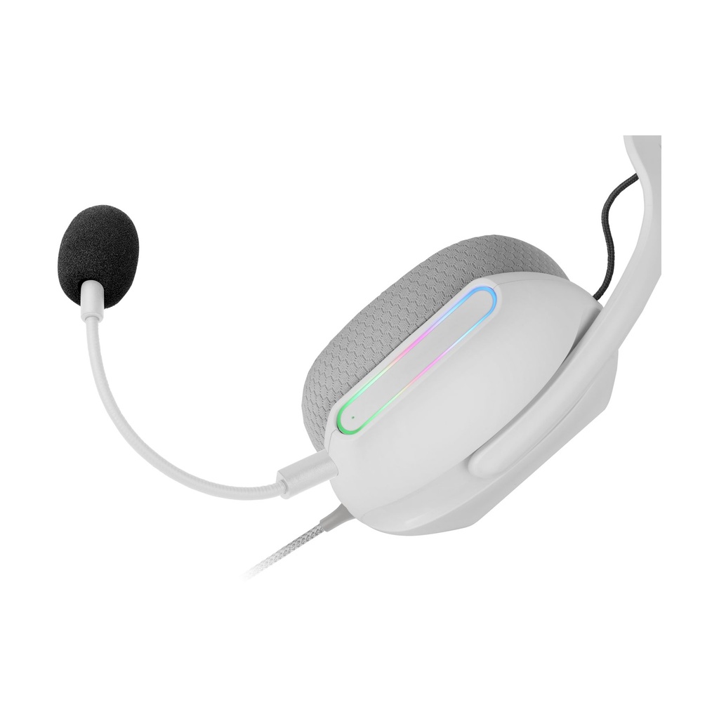 Mars Gaming MH-PRO Gaming Headset with Microphone / 3.5mm Jack / USB / White