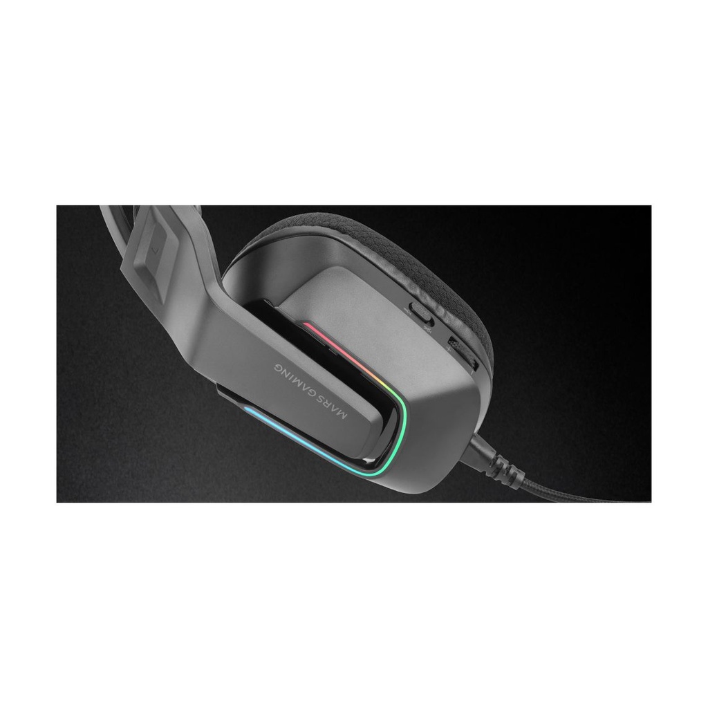 Mars Gaming MH-Strike Gaming Headset with Microphone / 3.5mm Jack / USB / Black