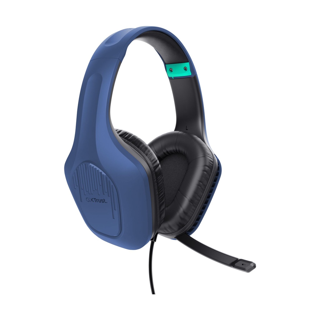 Trust Gaming GXT 415 Zirox Gaming Headset with Microphone / 3.5mm Jack / Blue