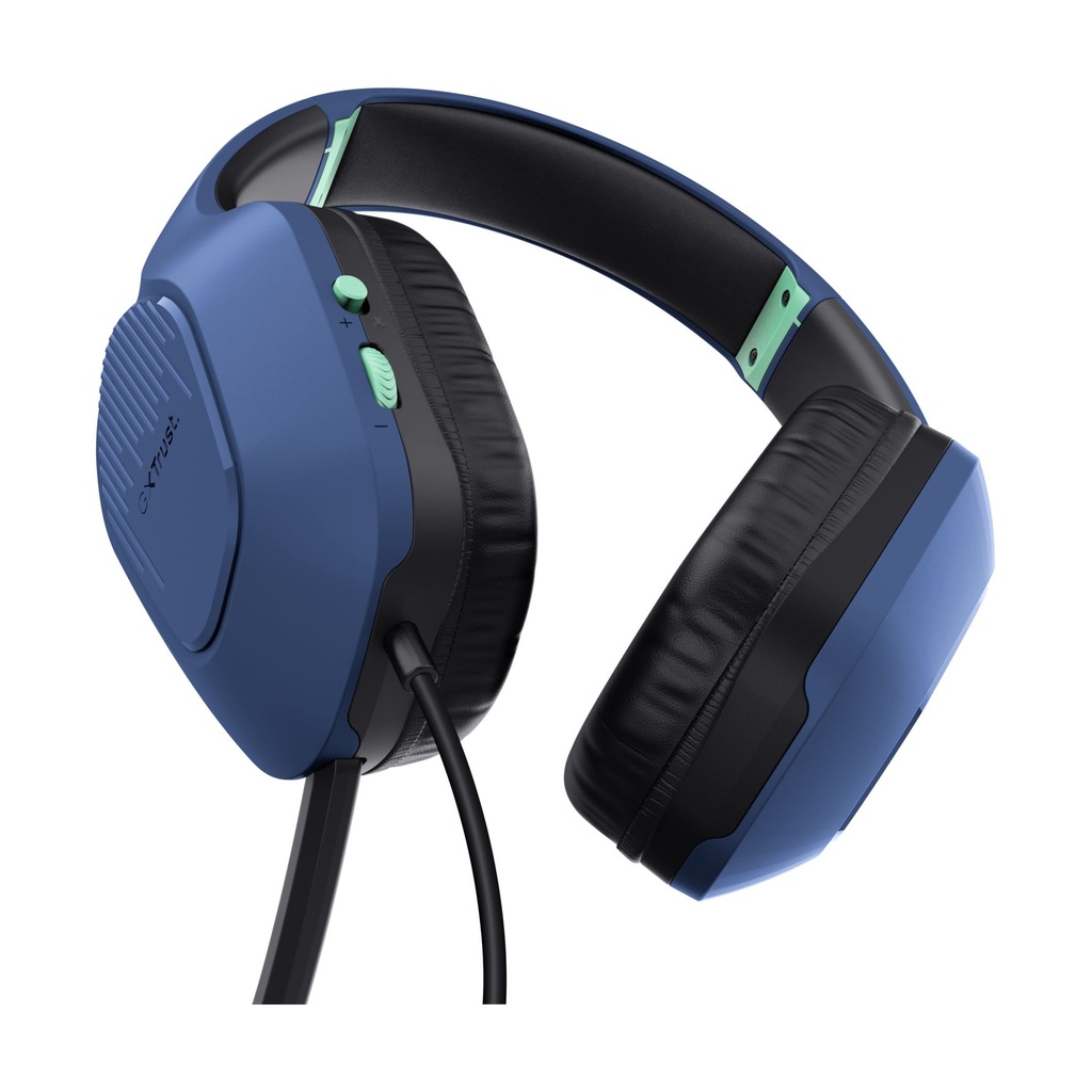 Trust Gaming GXT 415 Zirox Gaming Headset with Microphone / 3.5mm Jack / Blue