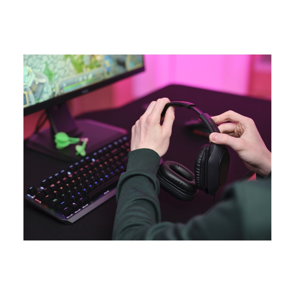 Trust Gaming GXT 415 Zirox Gaming Headset with Microphone / 3.5mm Jack / Black