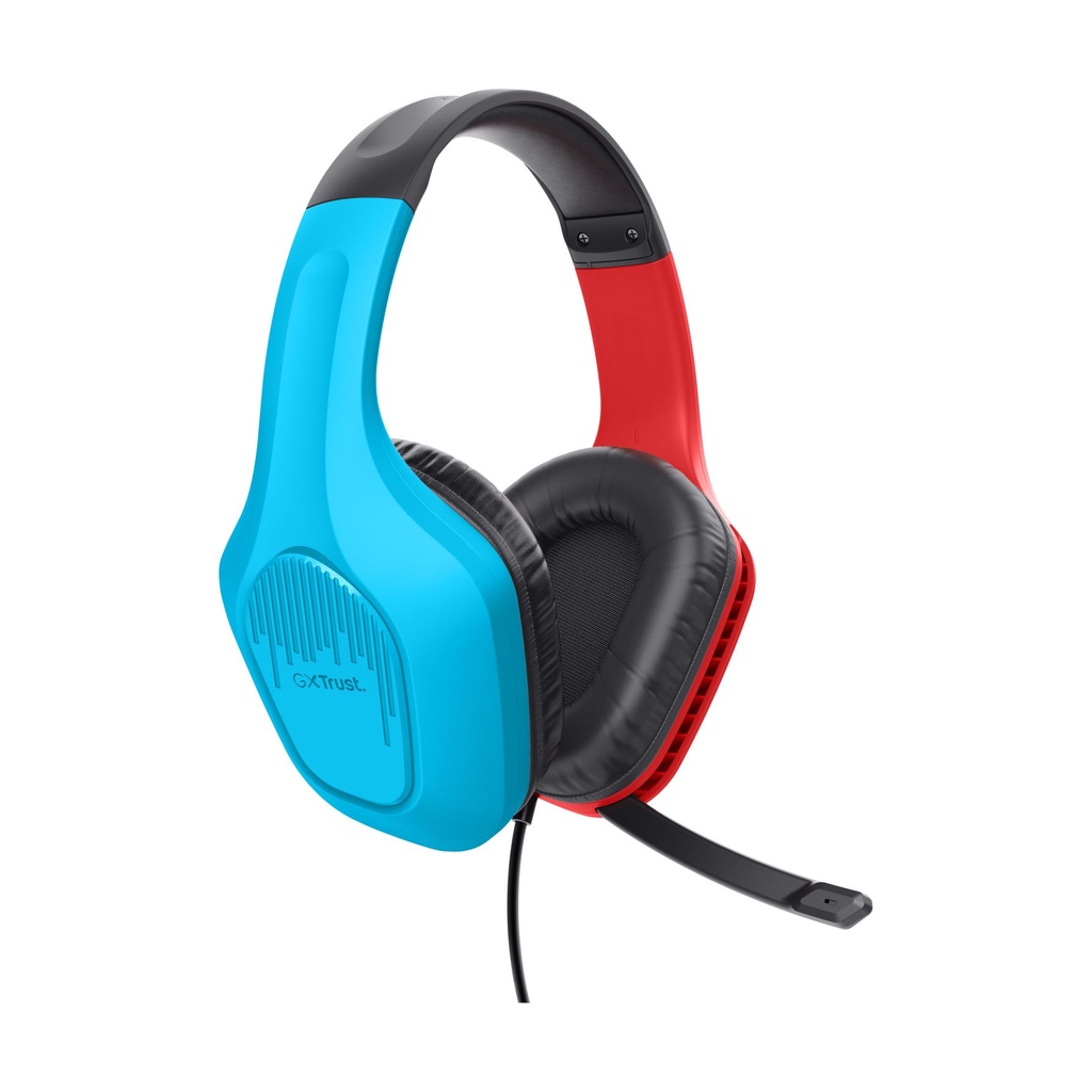 Trust Gaming GXT 416S Zirox Gaming Headset with Microphone / 3.5mm Jack / Blue and Red