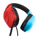 Trust Gaming GXT 416S Zirox Gaming Headset with Microphone / 3.5mm Jack / Blue and Red