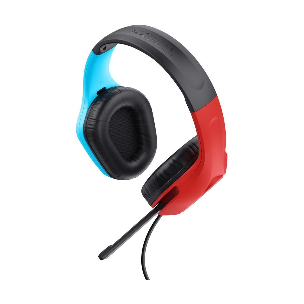 Trust Gaming GXT 416S Zirox Gaming Headset with Microphone / 3.5mm Jack / Blue and Red