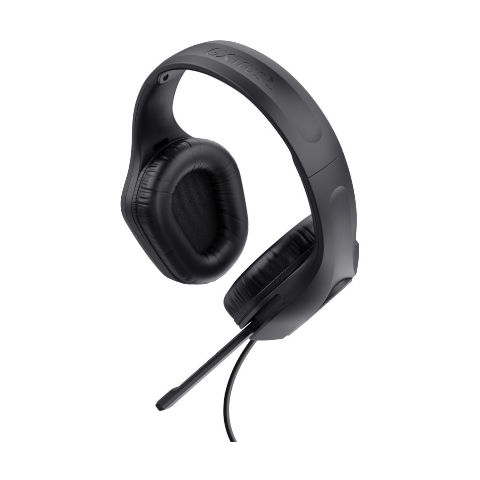 Auriculares Gaming con Micrófono Trust Gaming GXT 417 Zirox/ Jack 3.5/ Negros