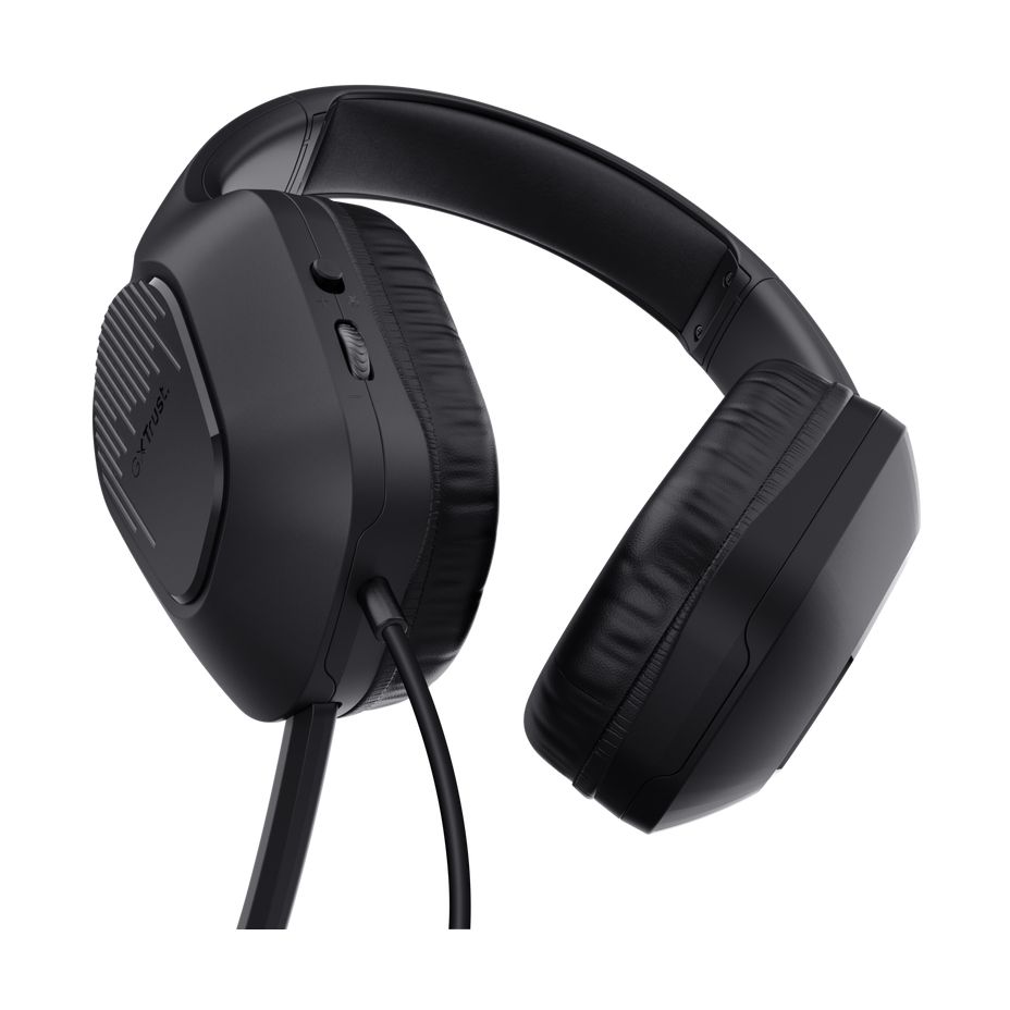 Auriculares Gaming con Micrófono Trust Gaming GXT 417 Zirox/ Jack 3.5/ Negros