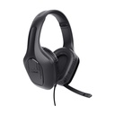 Auriculares Gaming con Micrófono Trust Gaming GXT 417 Zirox/ Jack 3.5/ Negros